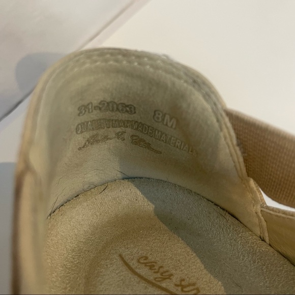 Casey Street Tan Cream Slip On Patterned Sandals - Picture 7 of 7